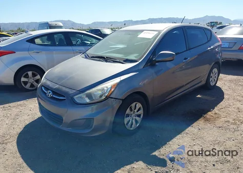 2015 Hyundai Accent Gs from USA, damaged, VIN KMHCT5AE2FU212374